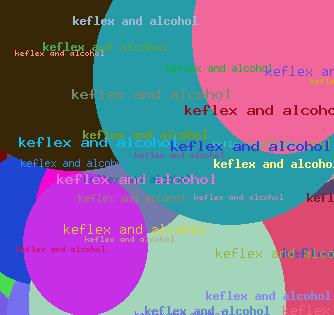 KEFLEX AND ALCOHOL
